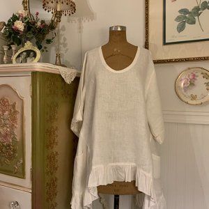 Heart's Desire by Mary Grace Linen Top
